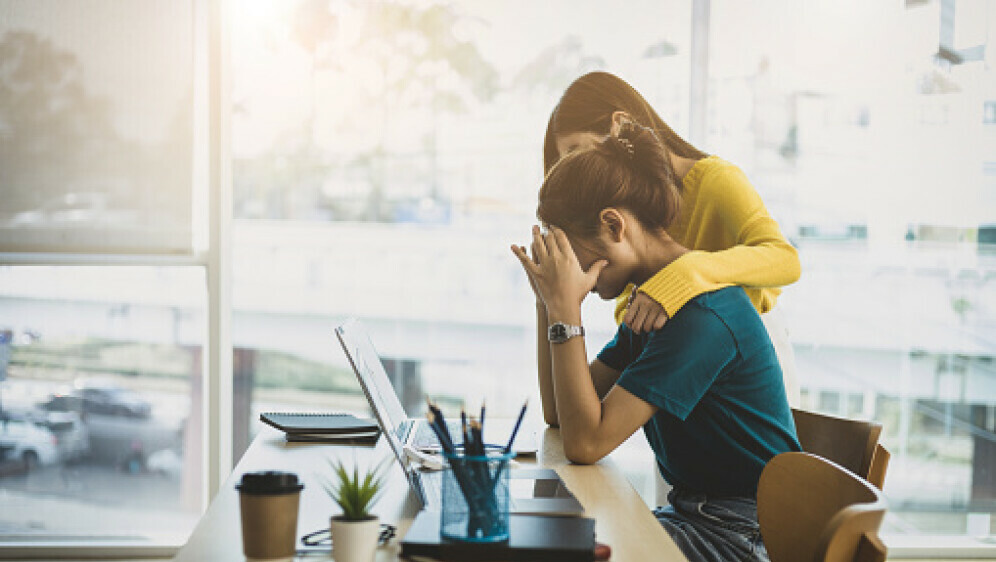 Sindrom izgaranja, ilustracija