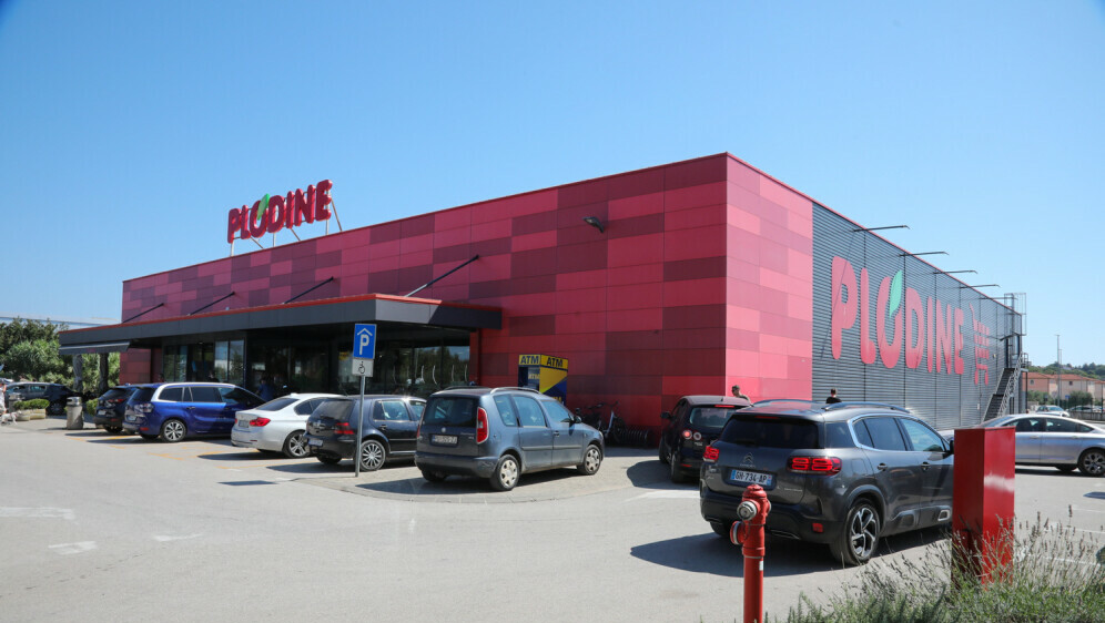 Parking na kojem je došlo do tučnjave