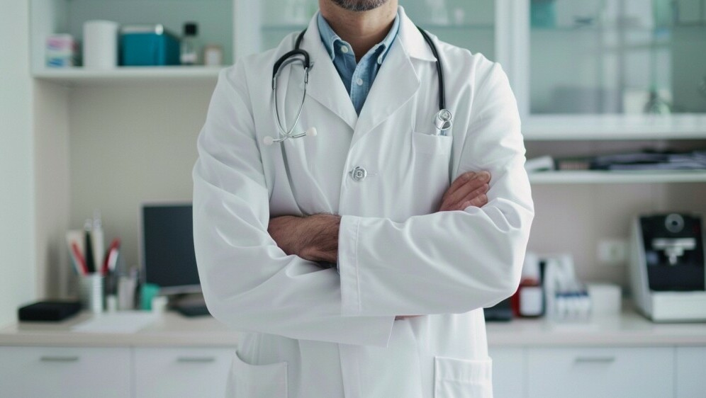 Liječnik, ilustracija, AI