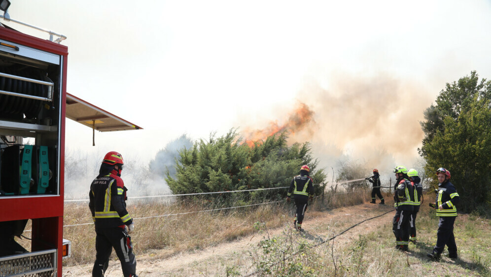 Požar iznad uvale Blaz - 3