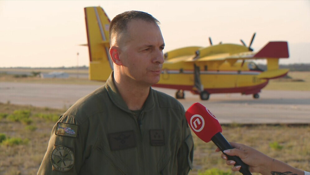 Krešimir Ražov, brigadir i zapovjednik 93. krila HRZ-a