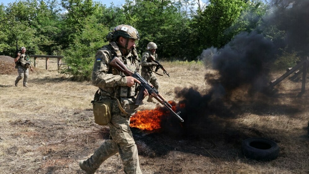 Ukrajinski vojnici, ilustracija