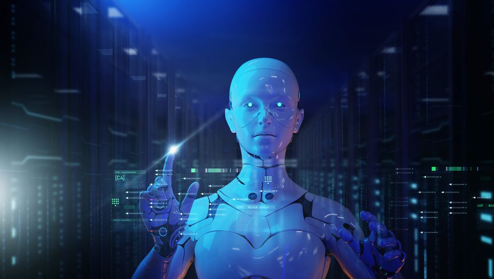 Robot, ilustracija