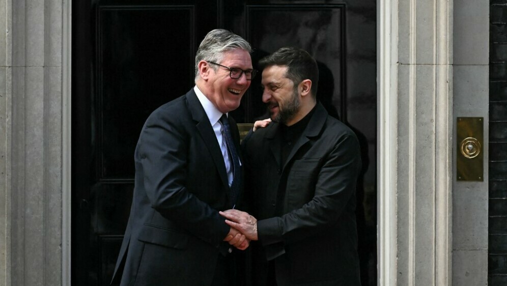 Keir Starmer i Volodimir Zelenski
