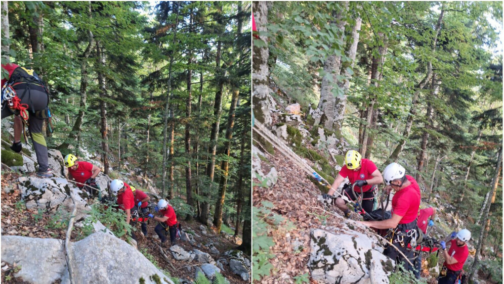 Akcija spašavanja na Velebitu