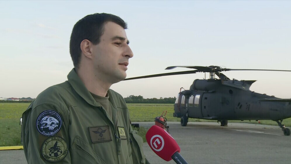 Zvonimir Bebek, pilot Black Hawka