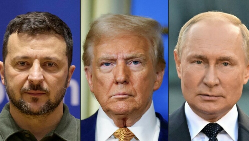 Zelenski, Trump, Putin