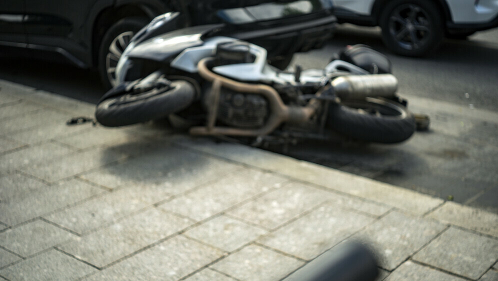Ilustracija; Motociklistička nesreća