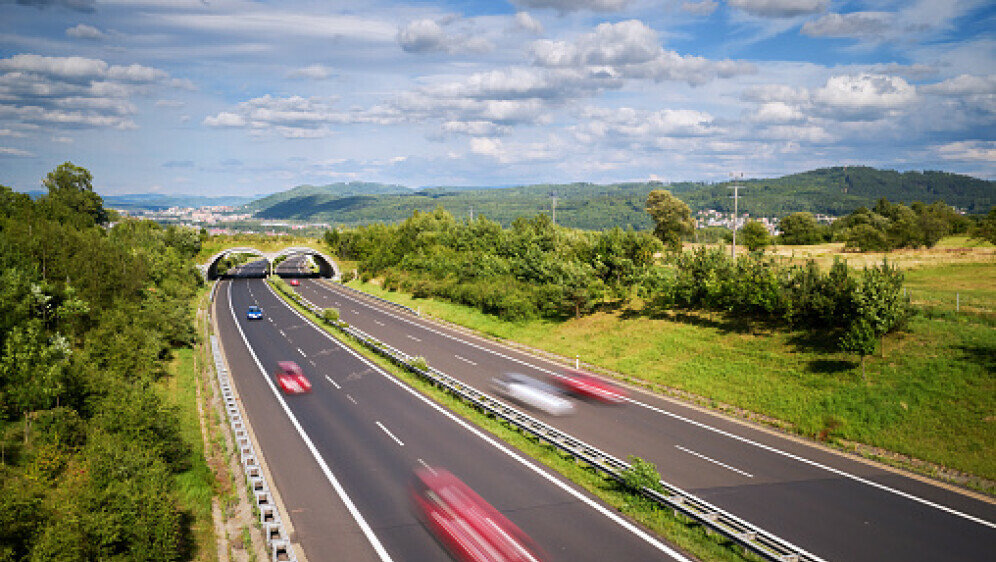 Autocesta, ilustracija