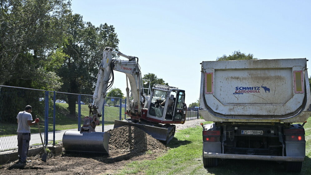 Radovi na ravnanju Hipodroma - 1