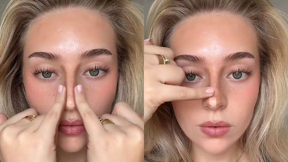 Konturiranje nosa prstima