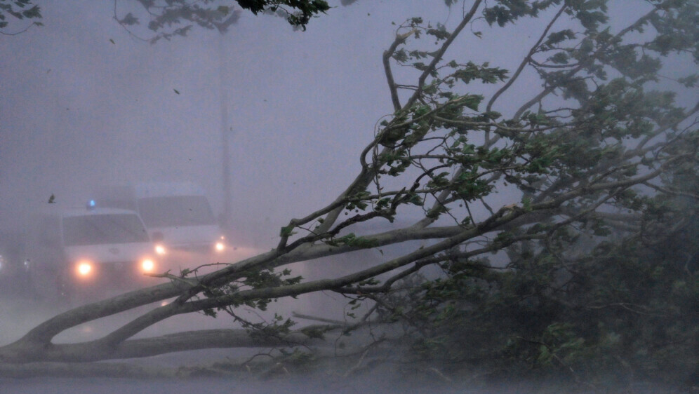 Olujno nevrijeme, ilustracija