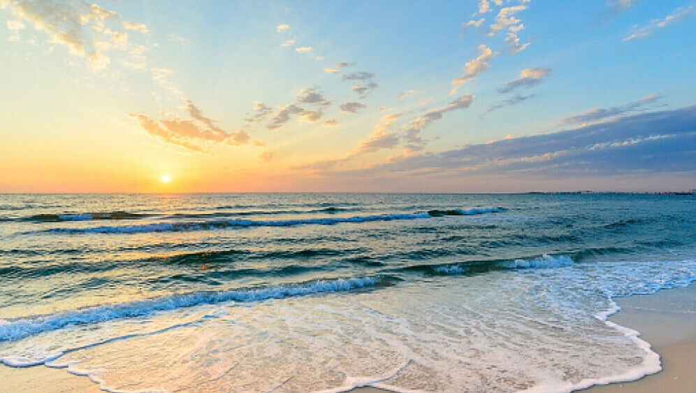 Pješčana plaža, ilustracija