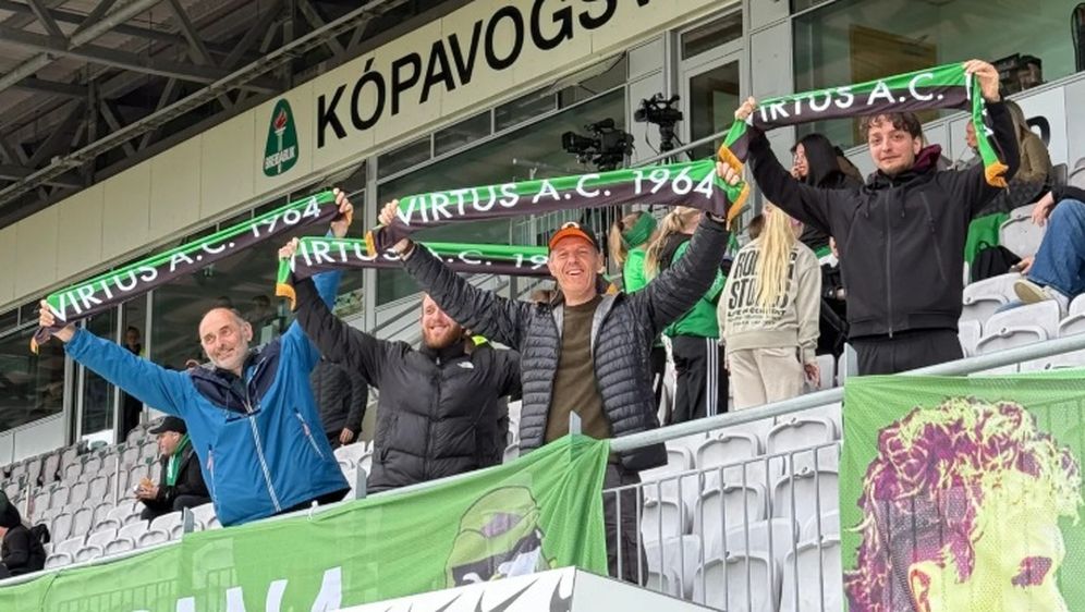 Navijači Virtusa na Islandu