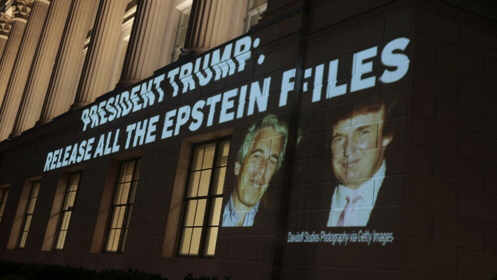 Donald Trump i Jeffrey Epstein
