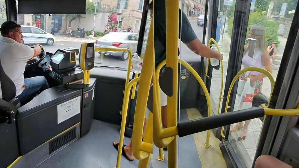 Video iz gradskog autobusa