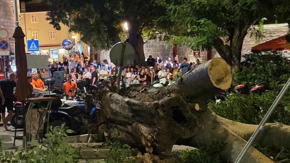 Intervencija vatrogasaca na Krku