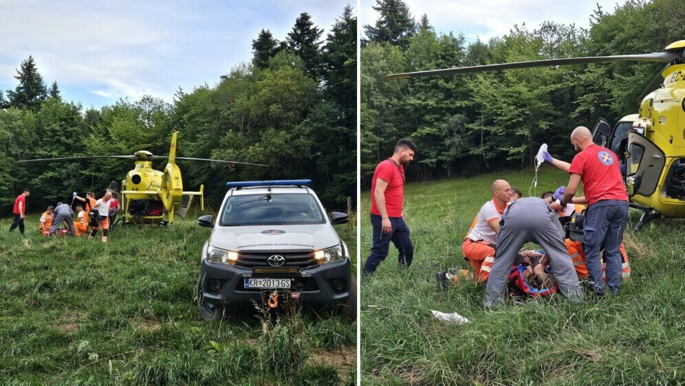 HGSS spašavanje na Medvednici