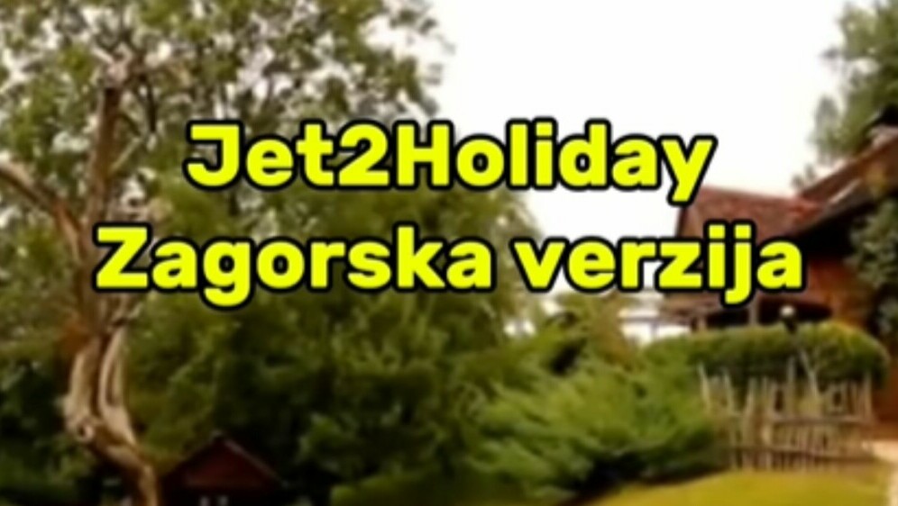 Prikaz ruralne sredine i naslov