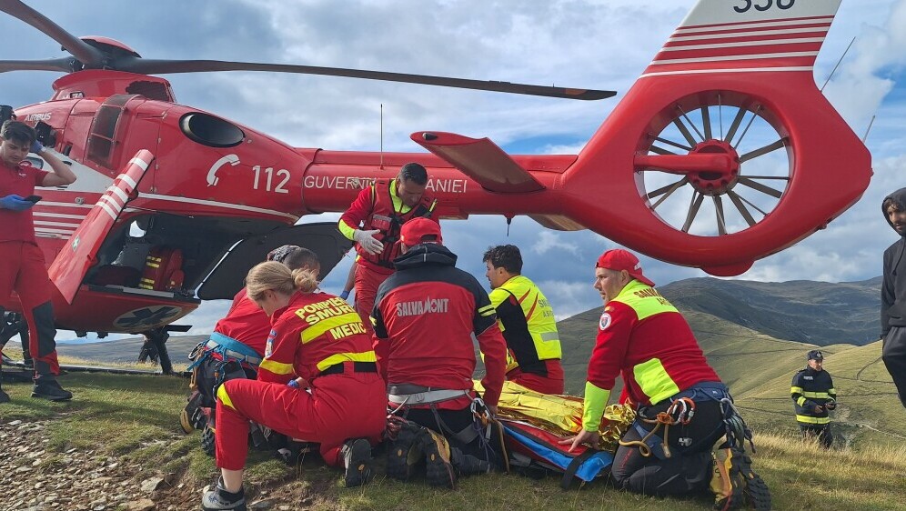 Spašavanje u planinama Iezer-Păpușa