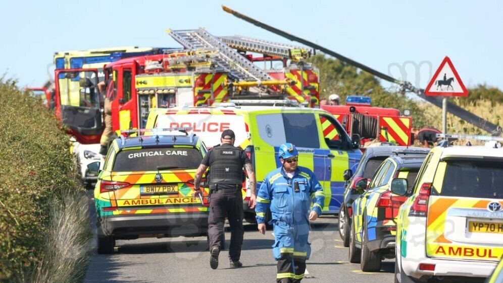Helikopterska nesreća u Velikoj Britaniji