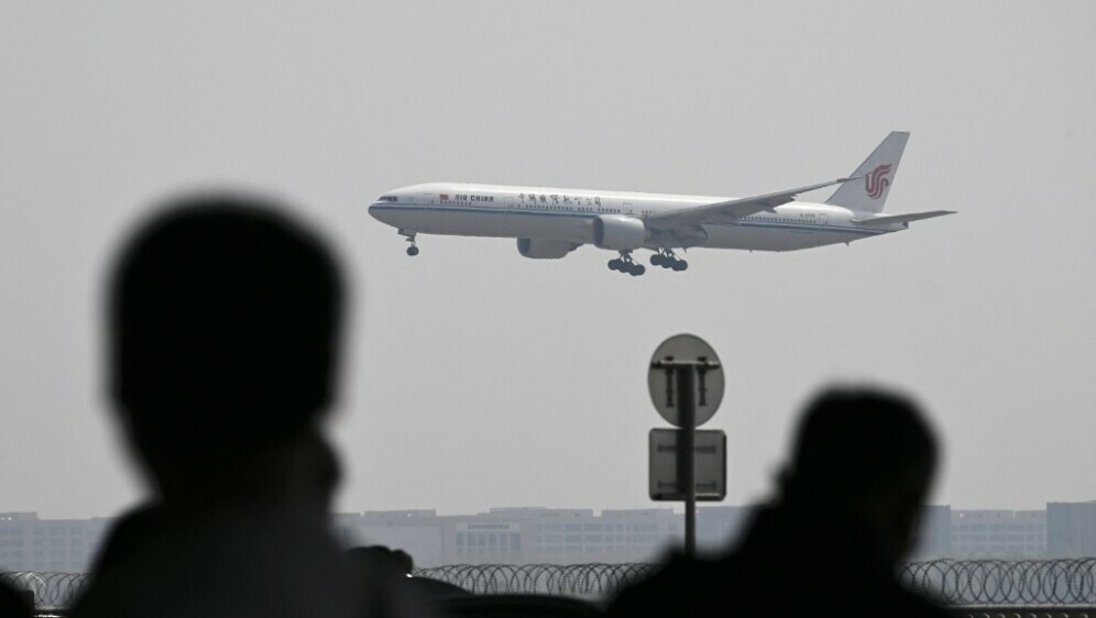 Zrakoplov kompanije Air China, ilustracija