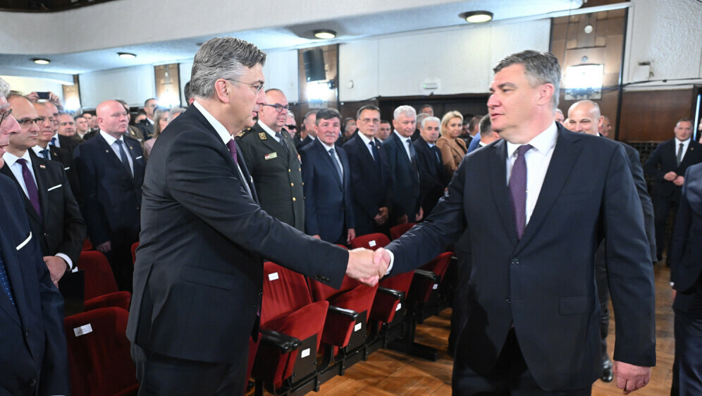 Premijer Andrej Plenković i predsjednik Zoran Milanović