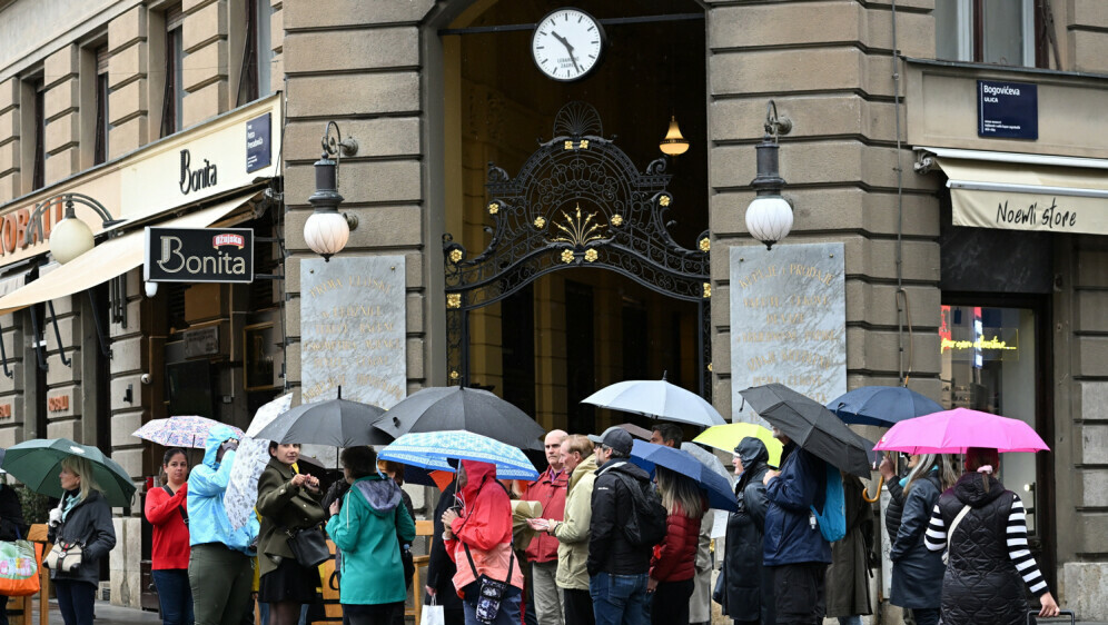 Kiša u Zagrebu, ilustracija