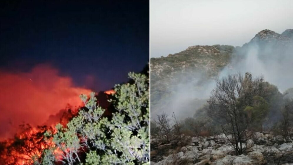 Požar na otoku Mljetu