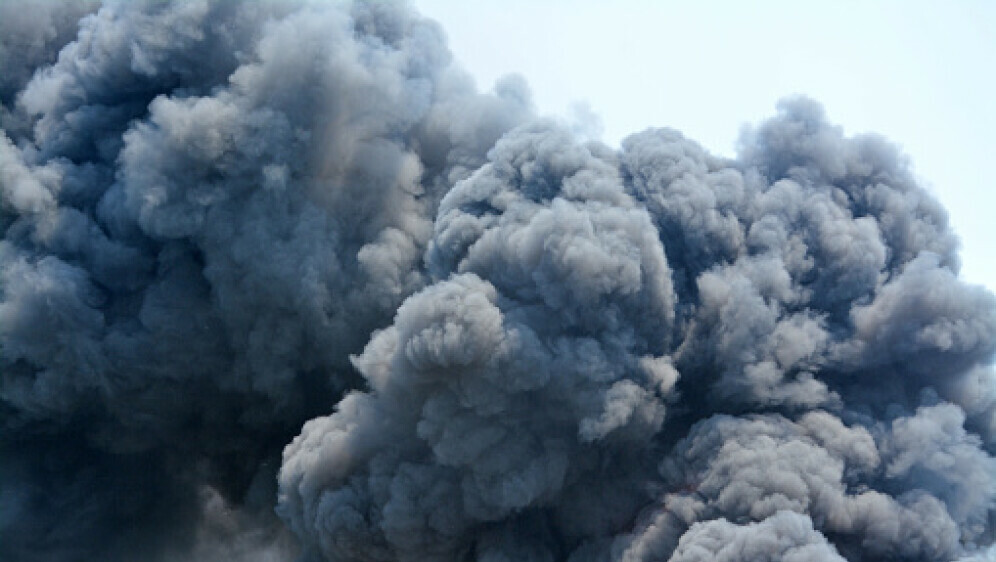 Dim od požara, ilustracija