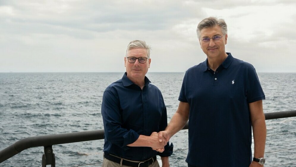 Keir Starmer i Andrej Plenković