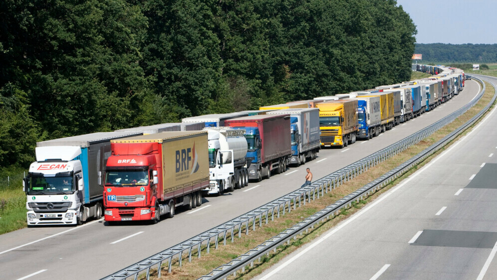 Kamioni, ilustracija