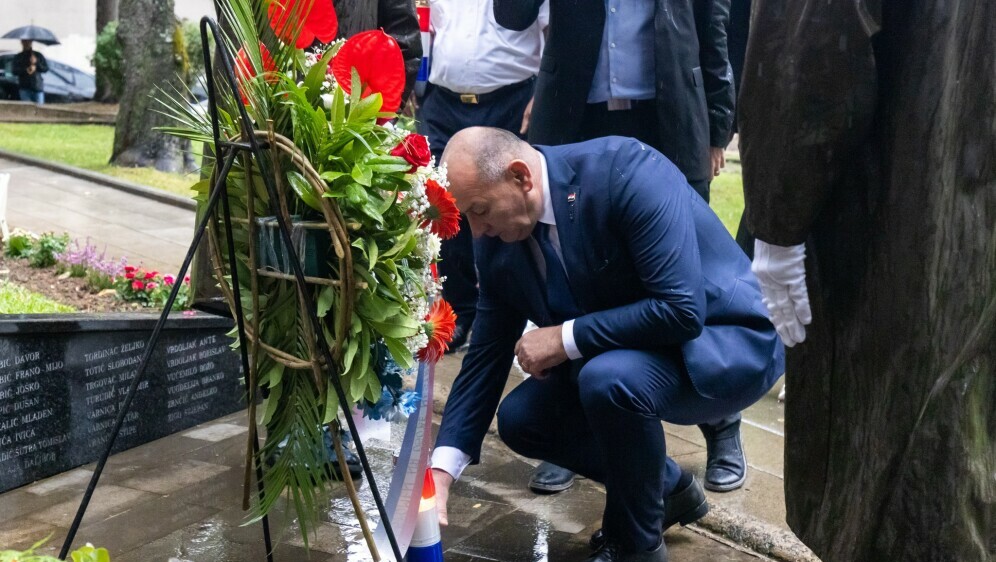 Ministar branitelja Tomo Medved