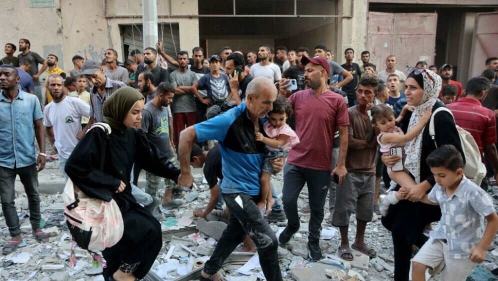 Palestinci nakon izraelskog napada na Gazu