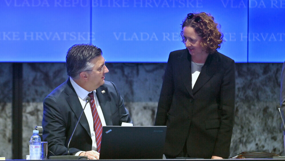 Andrej Plenković, Nina Obuljen Koržinek