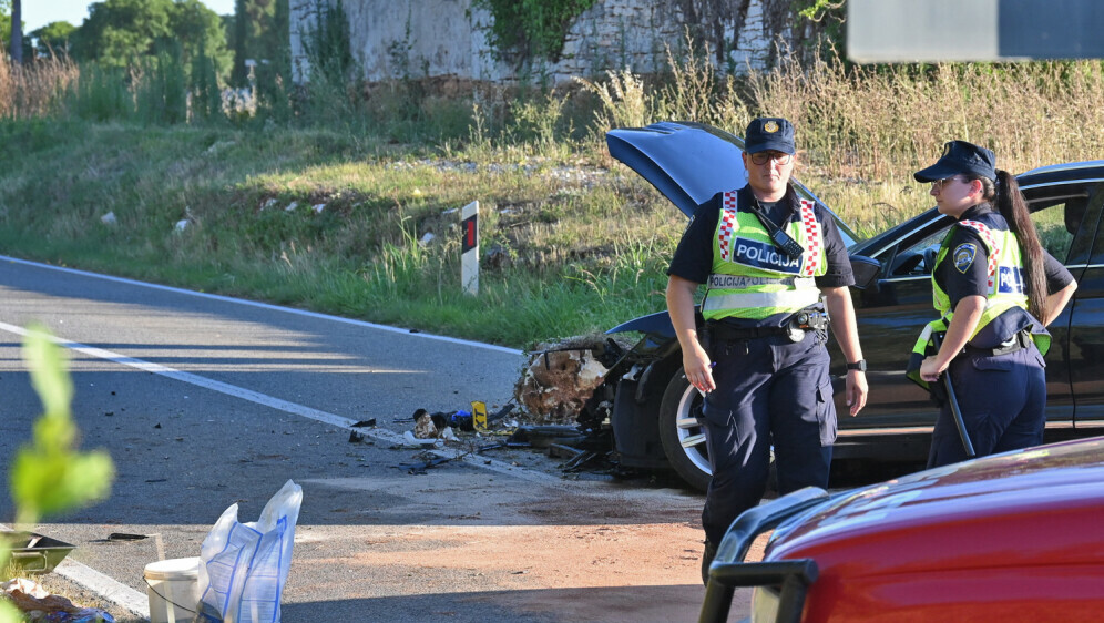 Prometna nesreća, ilustracija