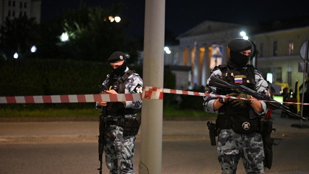 Policija na mjestu eksplozije u Moskvi