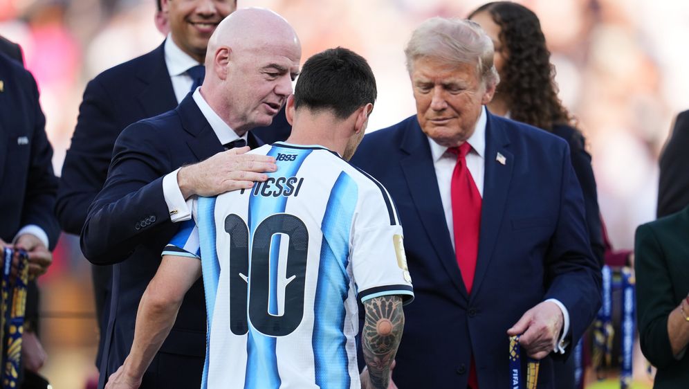 Messi i Infantino