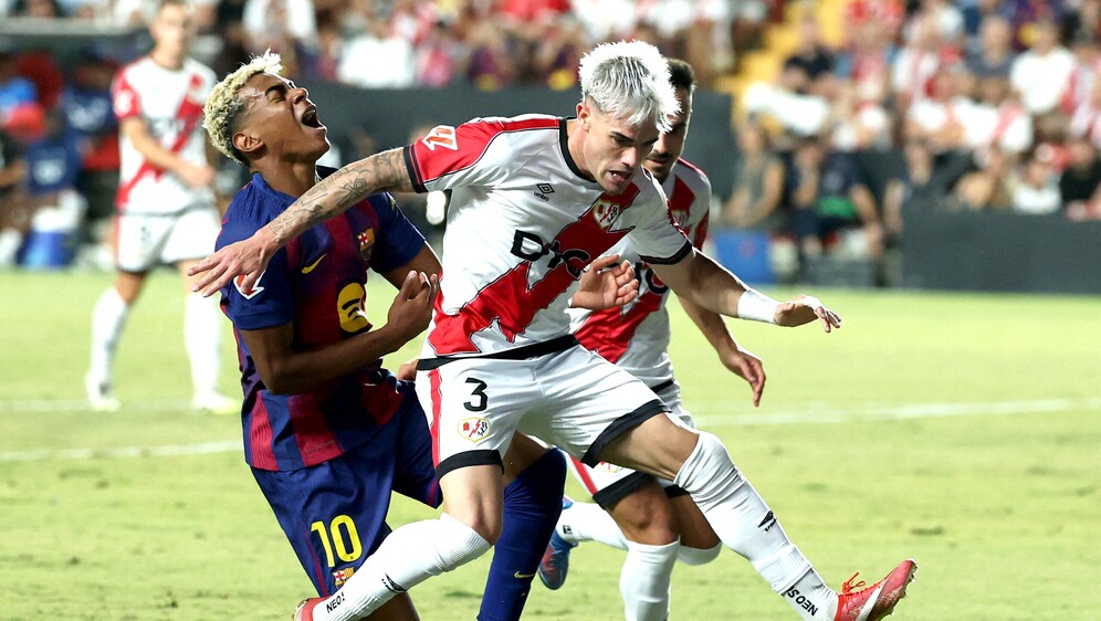 Lamine Yamal i Pep Chavarria