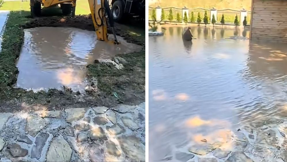 Poplava u dvorištu