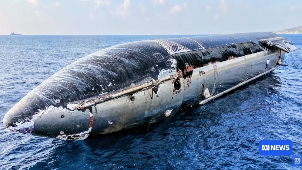 Starship kod Božićnog otoka