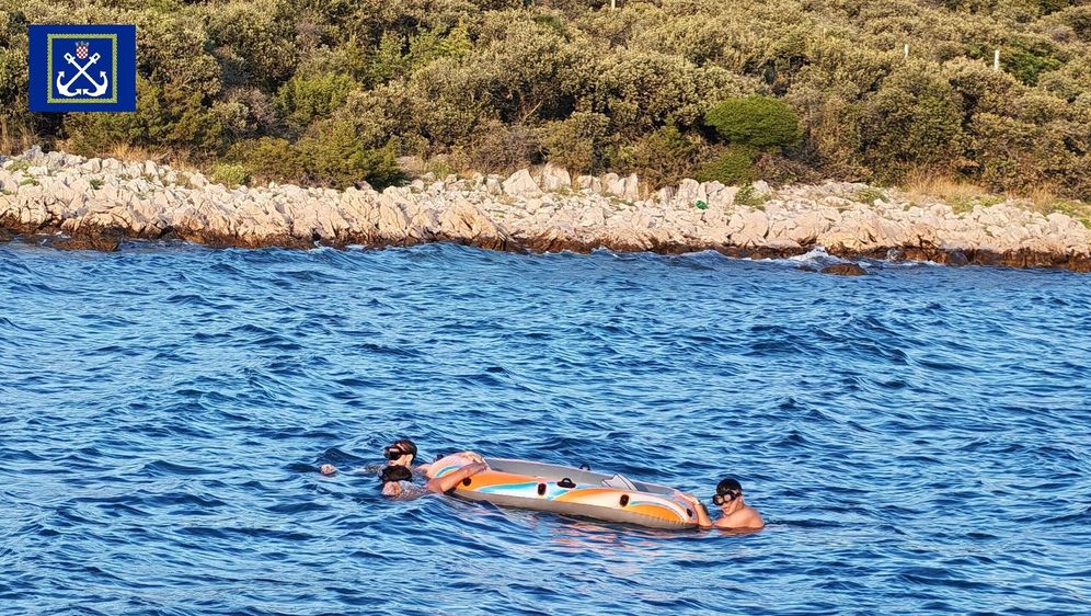 Spasilačka akcija u paškom arhipelagu