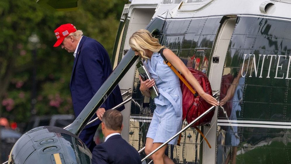 Donald Trump i Natalie Hart