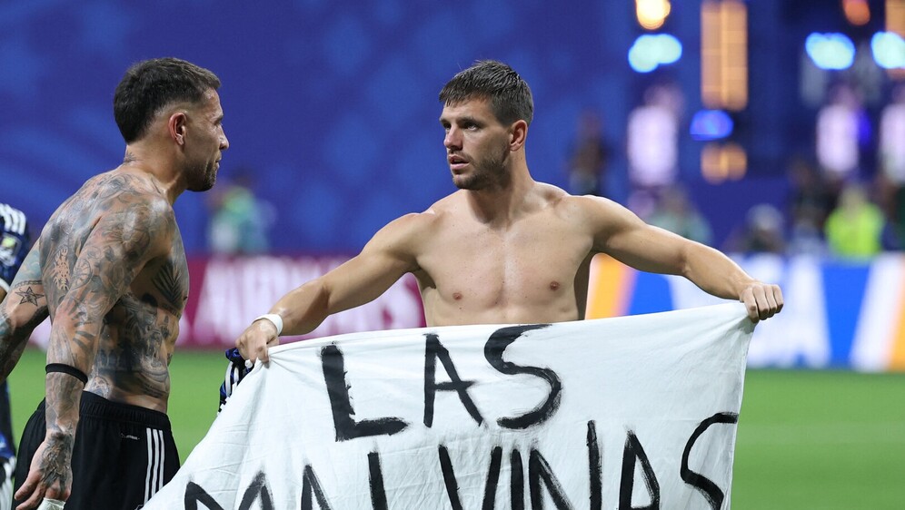 Argentinci sa spornom porukom