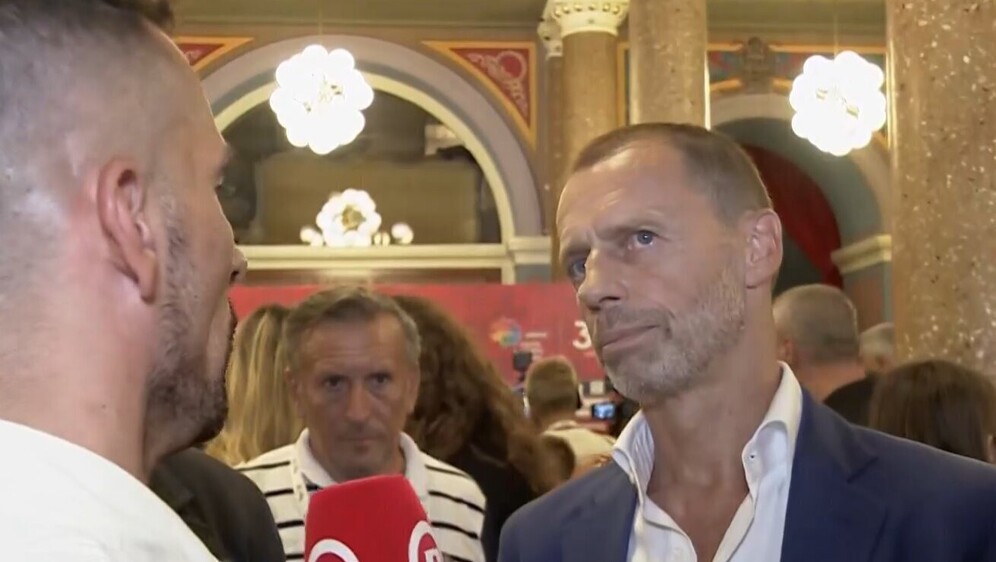 Marko Šepat i Aleksander Čeferin