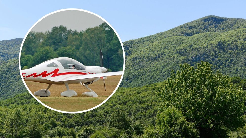 Velebit i srušeni zrakoplov