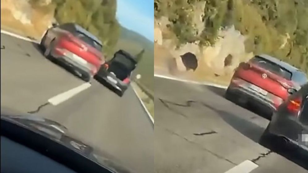 Sukob vozača kod Labina
