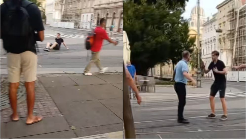 Mladić legao na tračnice u Zagrebu