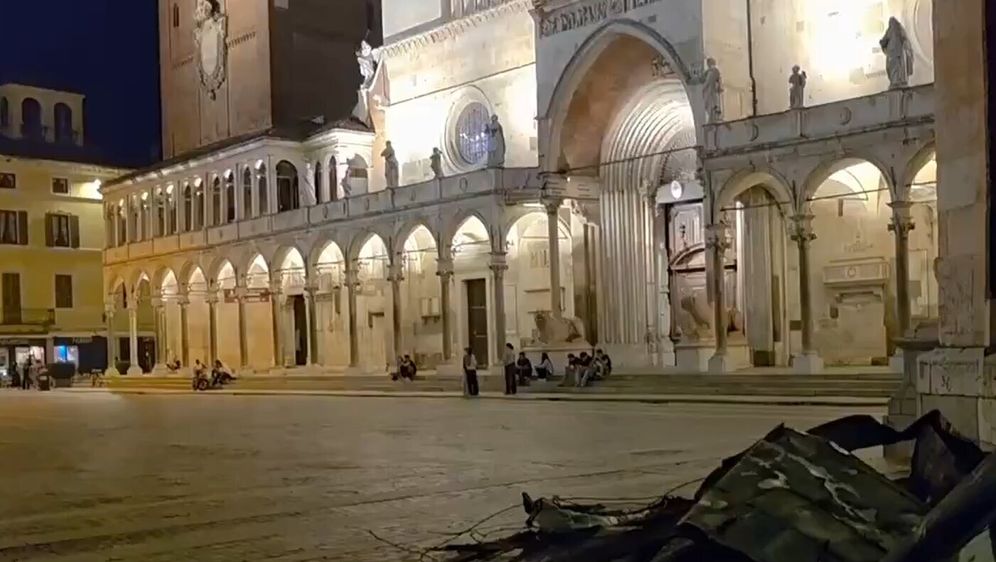 Oštećena katedrala u Cremoni