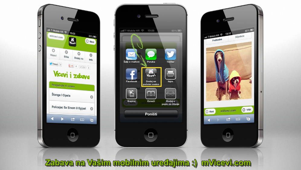 Predstavljen projekt mVicevi.com - vicevi i zabava u pokretu